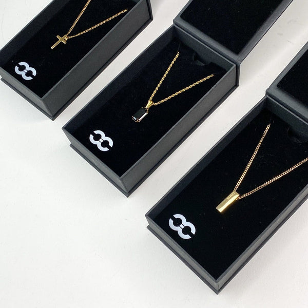 Gasper Bar Pendant Gold