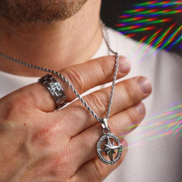 Gasper Checker Ring Silver