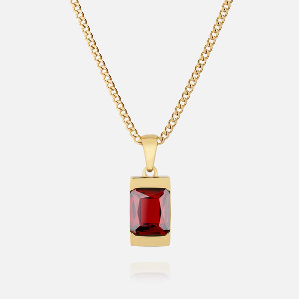 gasper Chip - Garnet Silver