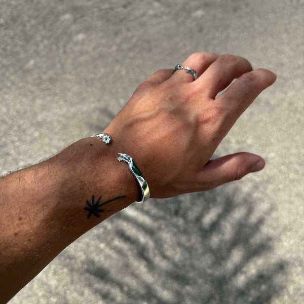 Gasper Creation Of Adam Cuff Silver