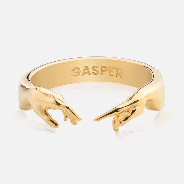 gasper Creation of Adam Ring Gold