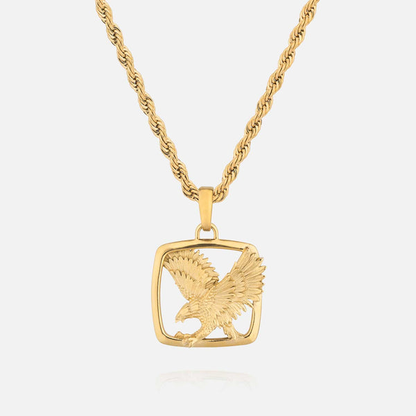 Gasper Eagle Pendant Gold