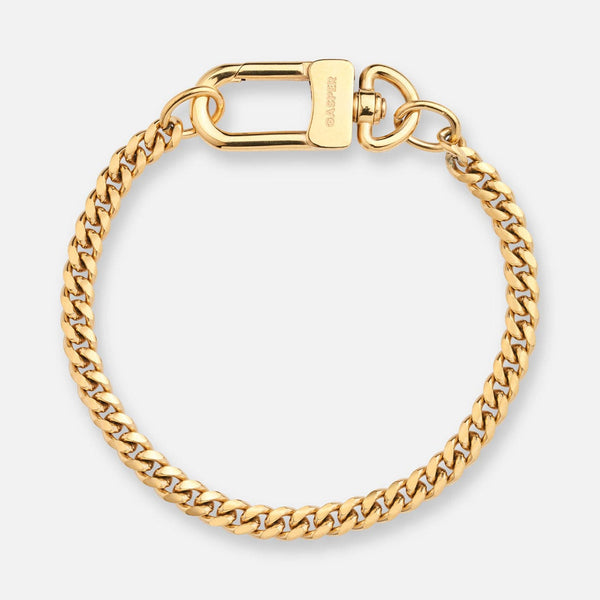 gasper Essential Cuban Bracelet Gold