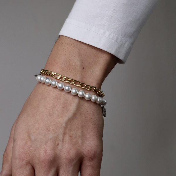 Gasper Figaro + Pearls Set Gold