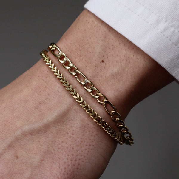 Gasper Franco + Figaro Set Gold