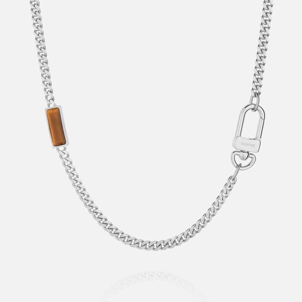 Gasper Fusion Cuban - Tigers Eye Silver