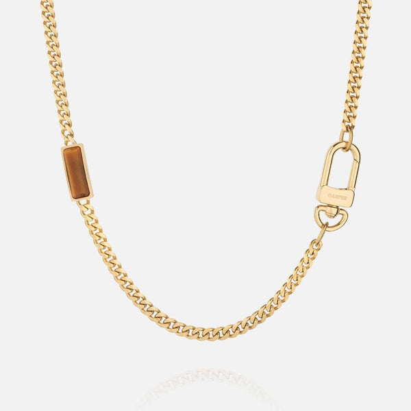 gasper Fusion Cuban - Tigers Eye Silver