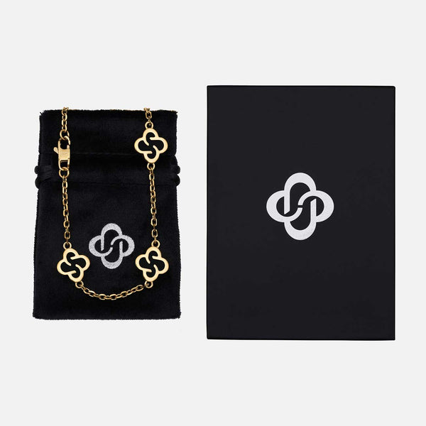 Gasper Heritage Bracelet - Onyx Gold