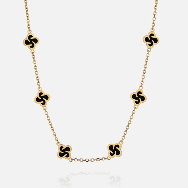 gasper Heritage Necklace - Onyx Gold