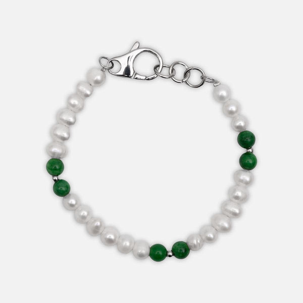 gasper Jade Pearl Bracelet