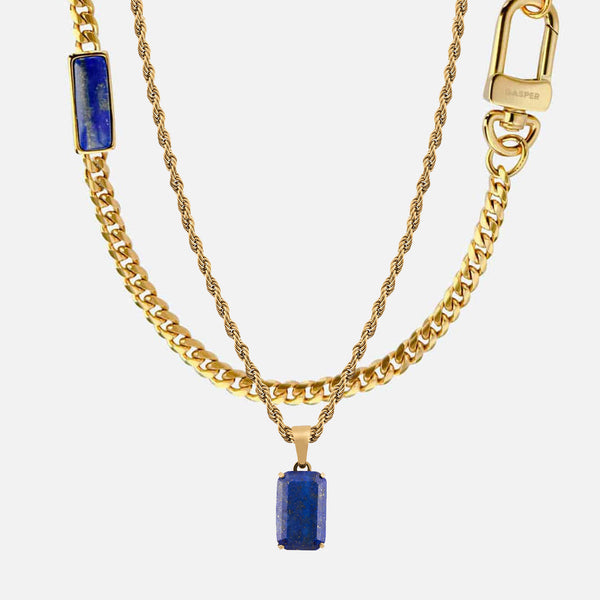 gasper Lapis Set Gold