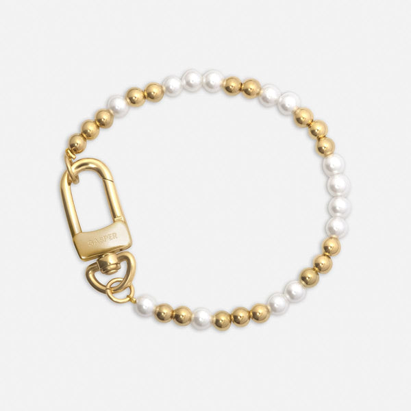 gasper Micro Bivale Bracelet Gold