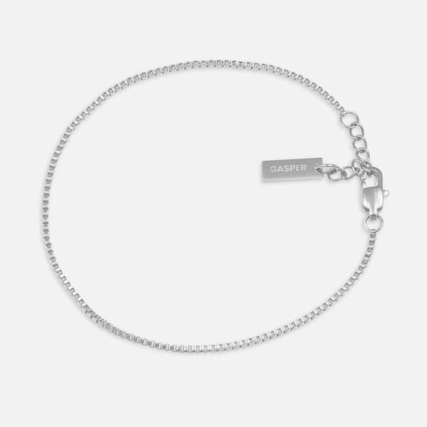Gasper Micro Box Bracelet Silver