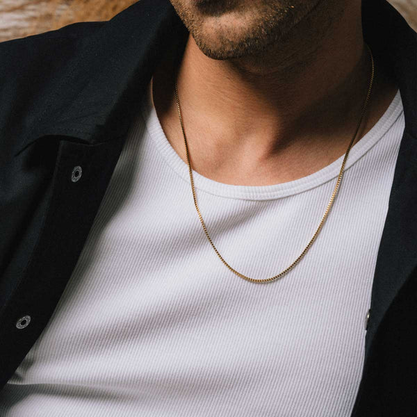 Gasper Micro Box Chain Gold