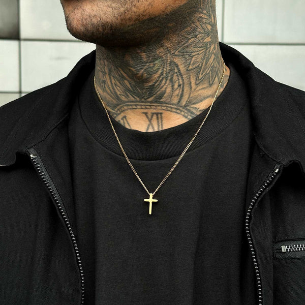 Gasper Micro Cross Gold