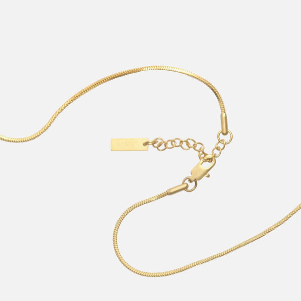 Gasper Micro Square Snake Gold