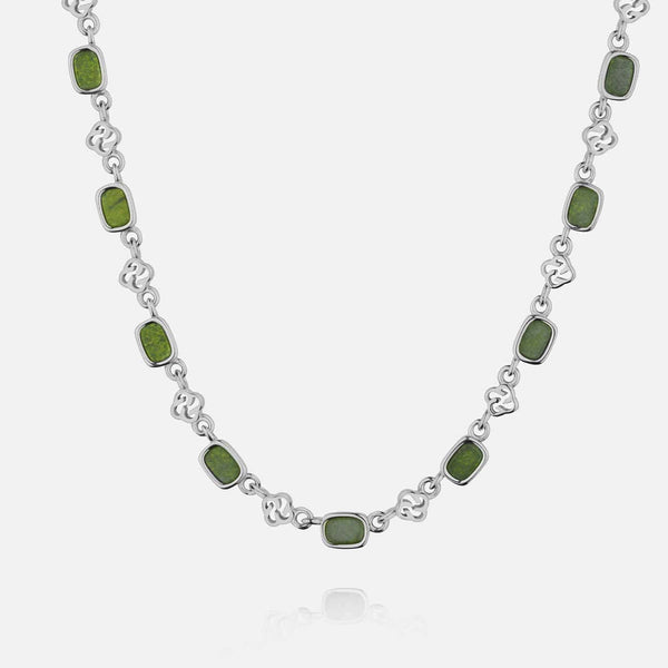 Gasper Mineral Necklace - Aventurine Gold