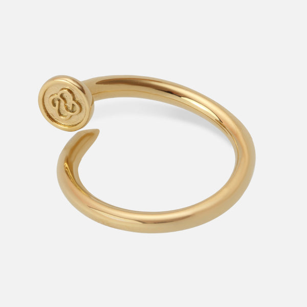 Gasper Nail Ring Gold