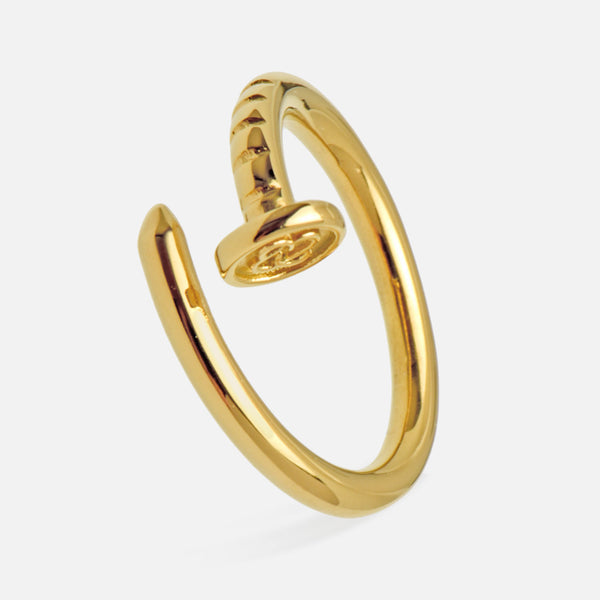 gasper Nail Ring Silver