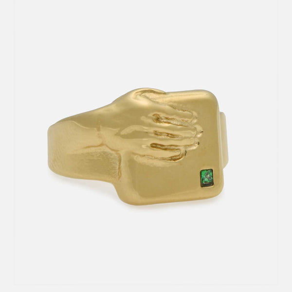 gasper Oath Ring Gold