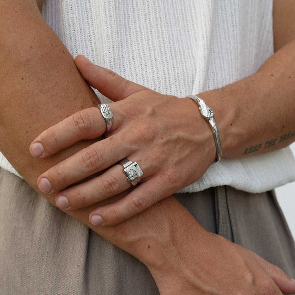 Gasper Oath Ring Silver