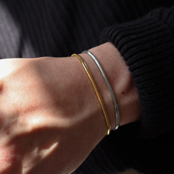 Gasper Octagon Bracelet Silver