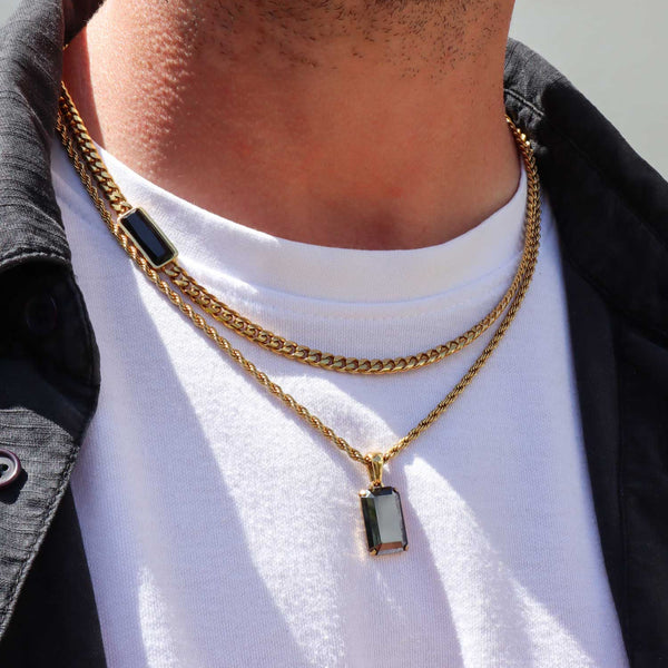 Gasper Onyx Set Gold