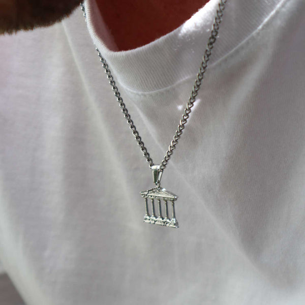 Gasper Parthenon Pendant Silver