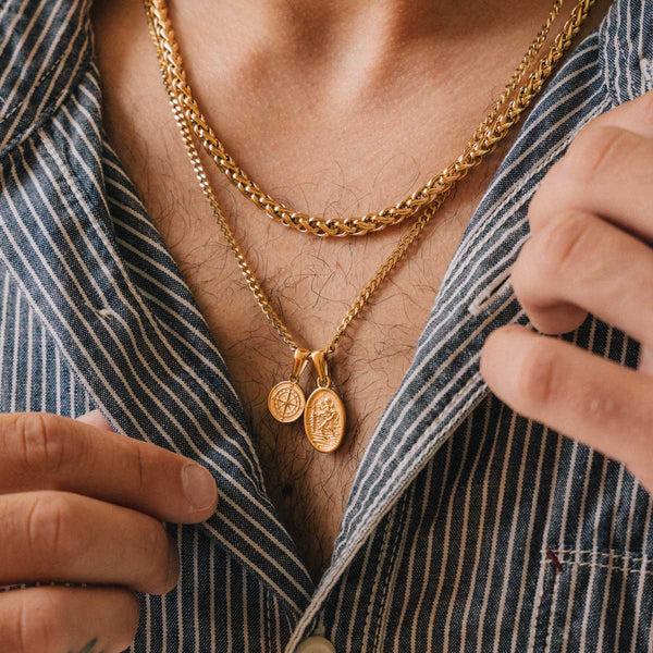 Gasper St. Christopher Gold