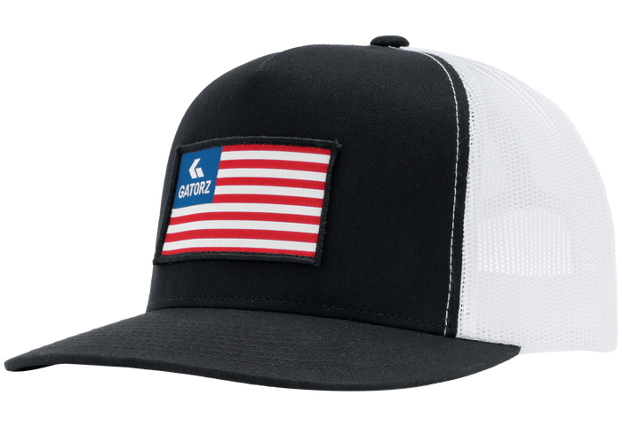 gatorz Snapback American Flag Patch Hat