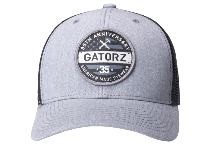 Gatorz Snap Back Heather / Black Woven 35th Anniversary Patch
