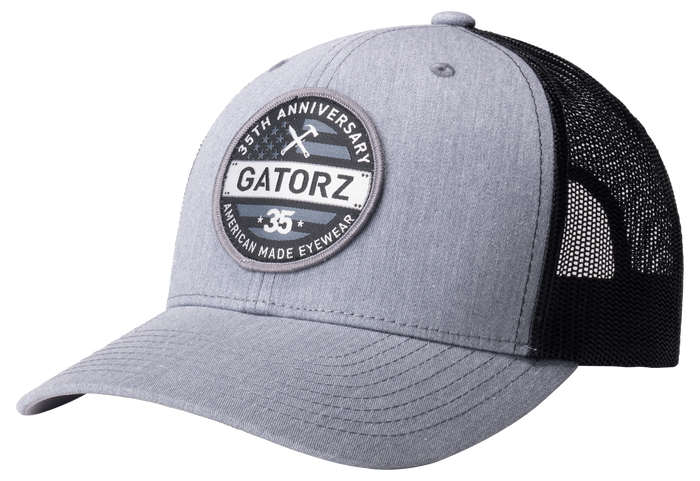 gatorz Snap back Heather / Black Woven 35th Anniversary Patch
