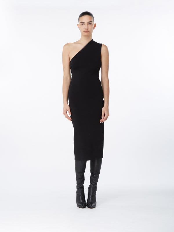 gauge81 Arriba midi one shoulder knit midi dress