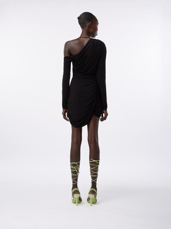 Gauge81 Asimi Exposed Shoulder Draped Dress