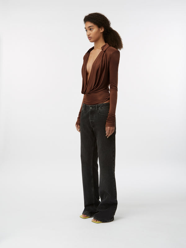 Gauge81 Bauska Deep V Jersey Bodysuit