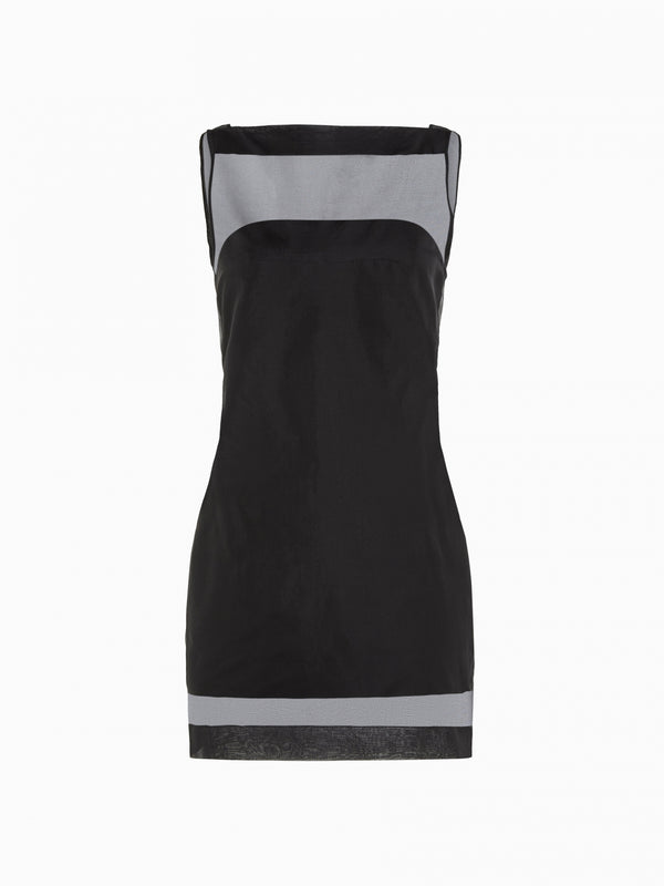 Gauge81 Capira Mesh Layered Shift Dress