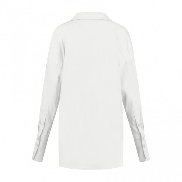 Gauge81 Cusco Linen Mini Shirt Dress