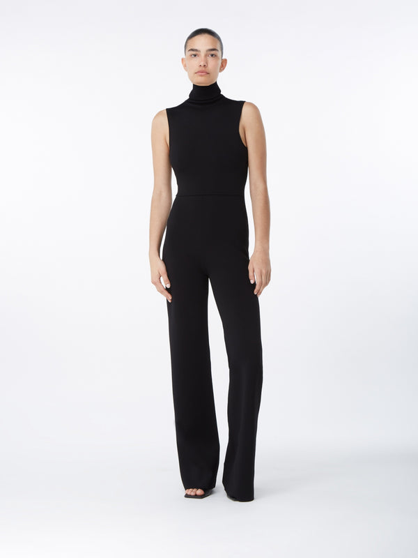 gauge81 gijon knit jumpsuit with open back