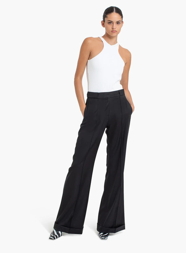 gauge81 joachin high-waisted wool trousers