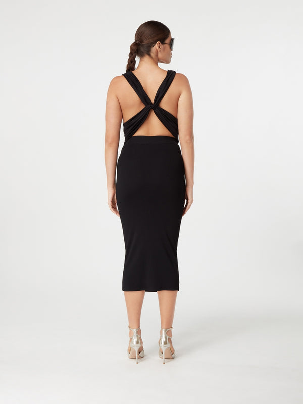 Gauge81 Juara Cross-backed Draped Top