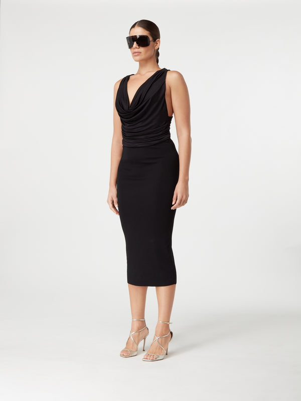 Gauge81 Juara Cross-backed Draped Top