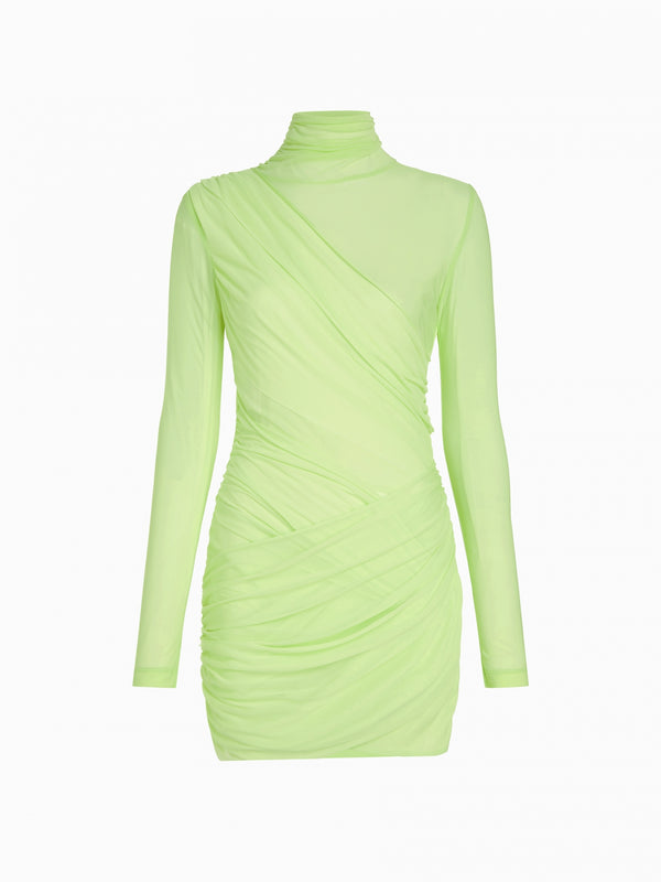 Gauge81 Kores Short Draped Jersey Dress