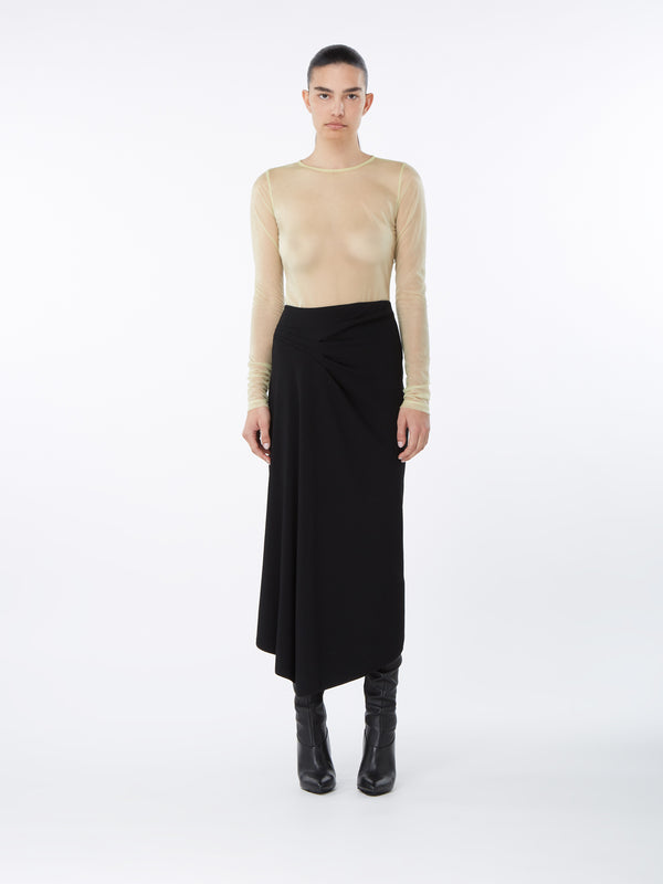 gauge81 Langa asymmetric knit skirt