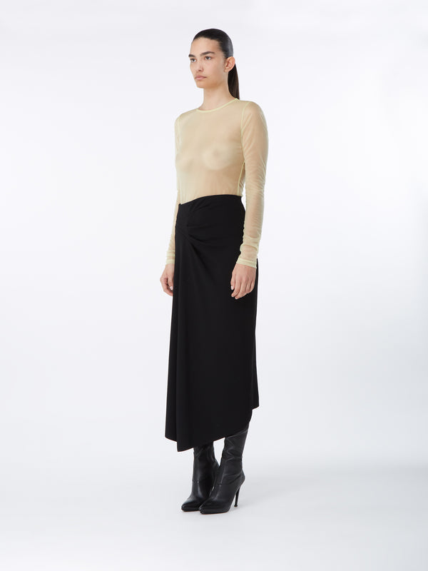 Gauge81 Langa Asymmetric Knit Skirt