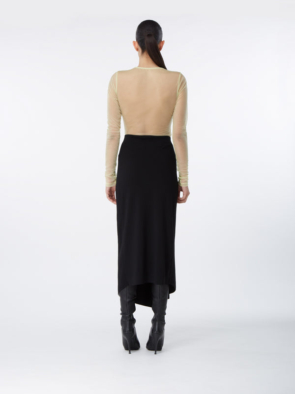 Gauge81 Langa Asymmetric Knit Skirt