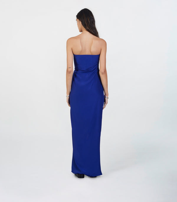 Gauge81 Lica Long Strapless Long Dress