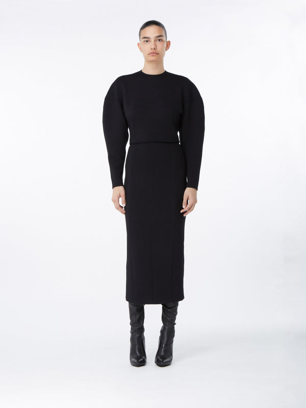 gauge81 mosi oversized long sleeve scuba sweater