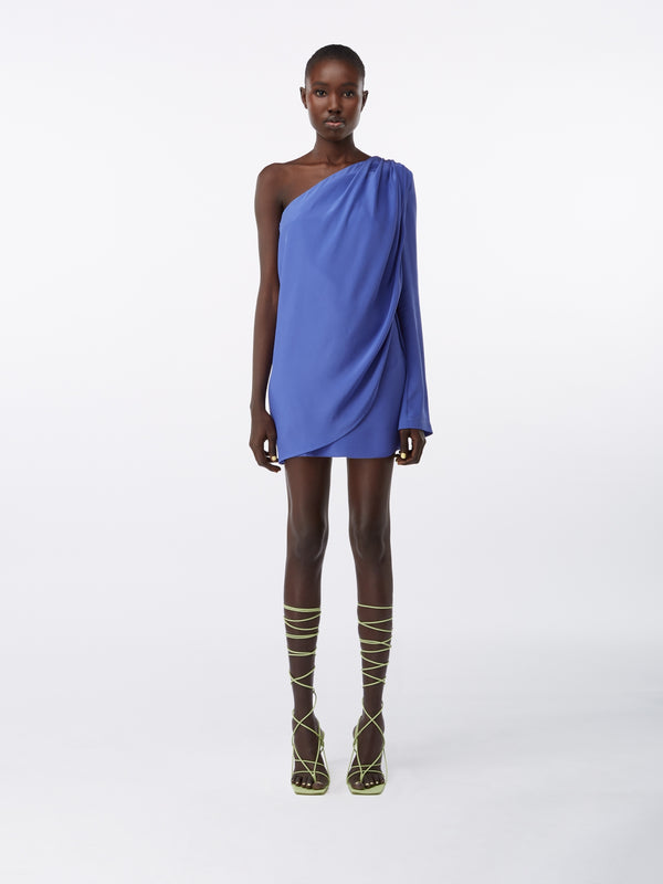 gauge81 oria one sleeve silk dress