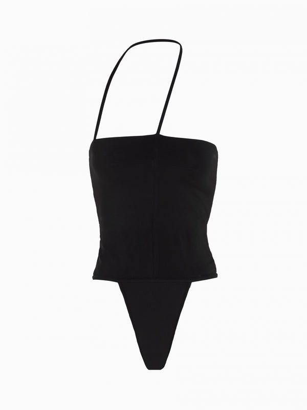 Gauge81 Orme Shifted Halter Bodysuit