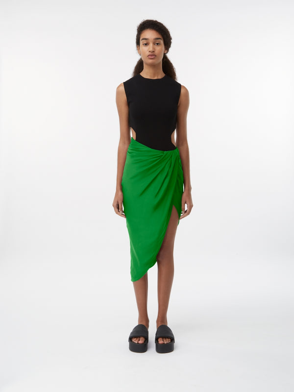 gauge81 paita midi high-waisted midi skirt